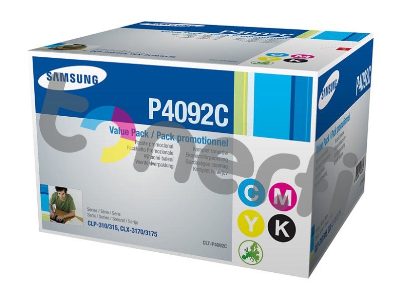 Samsung CLT-P4092C Värikasetti Value Pack