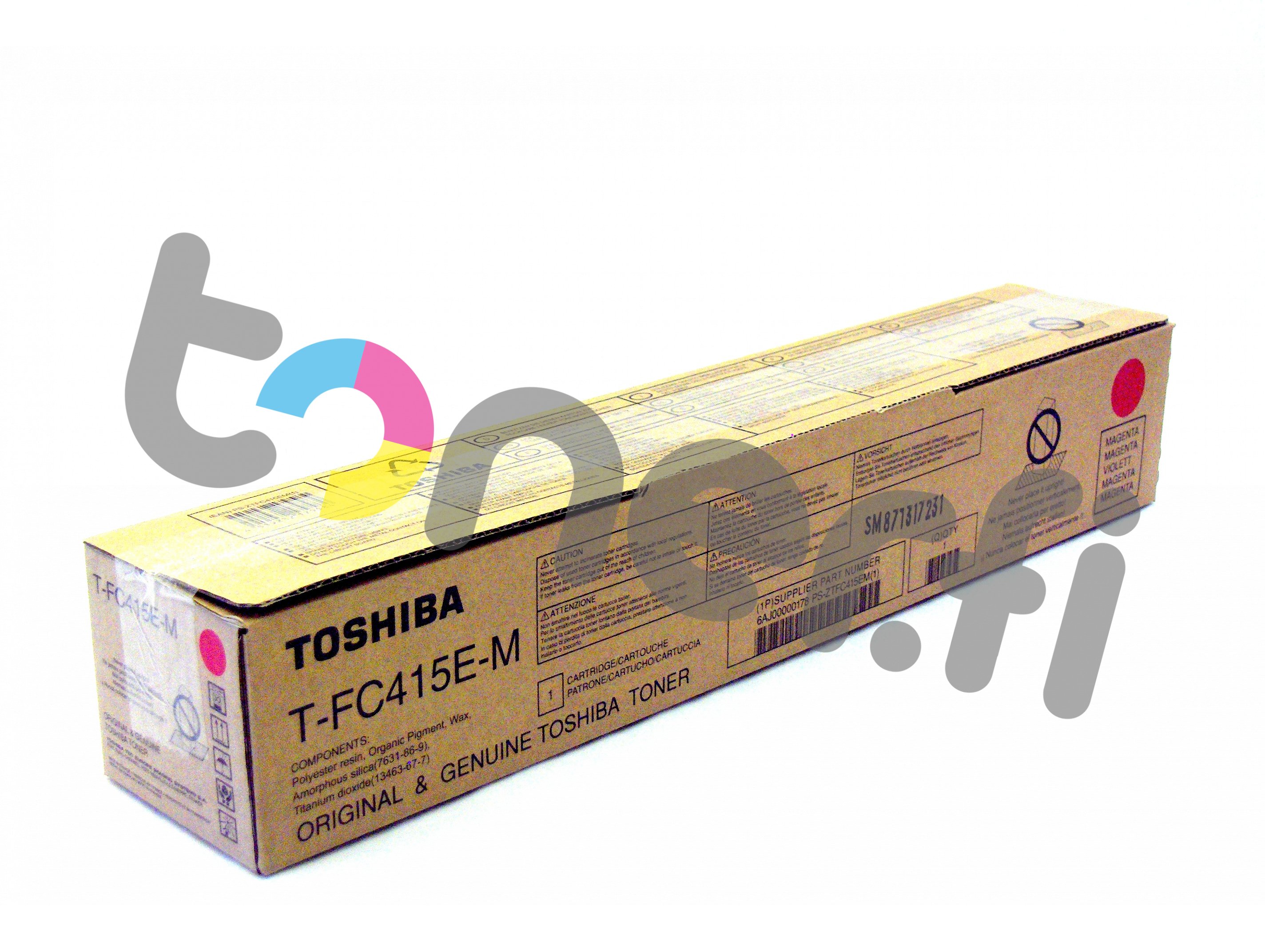 Toshiba T-FC415E-M Värikasetti Punainen