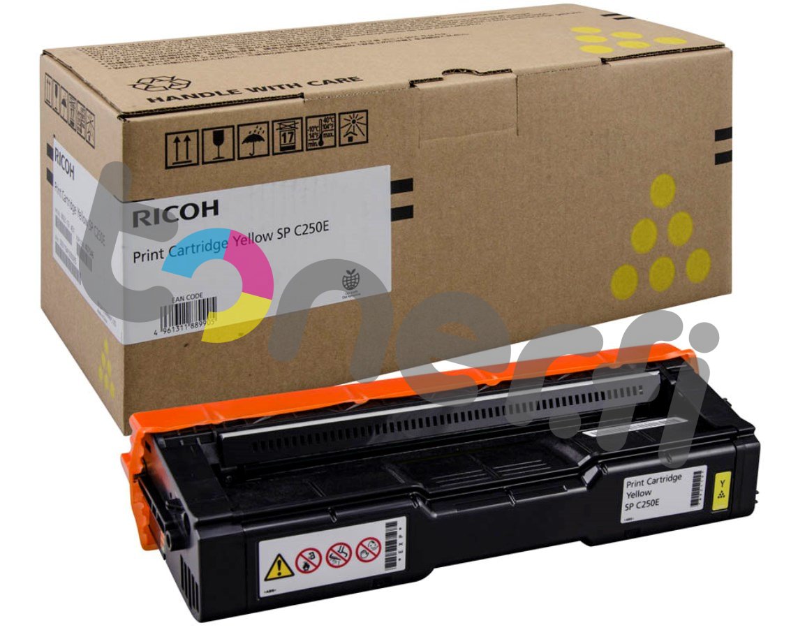 Ricoh SP C250E Print Cartr. Keltainen