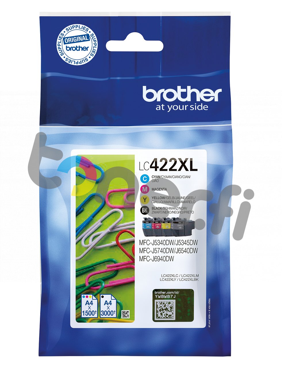 Brother LC422XL Value Pack