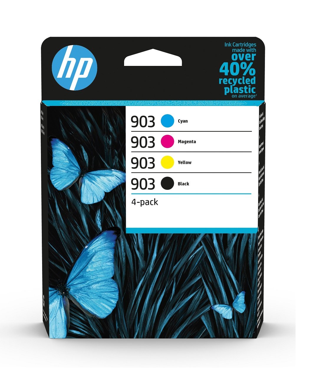 HP 903 Muste 4-pack N:o 6ZC73AE