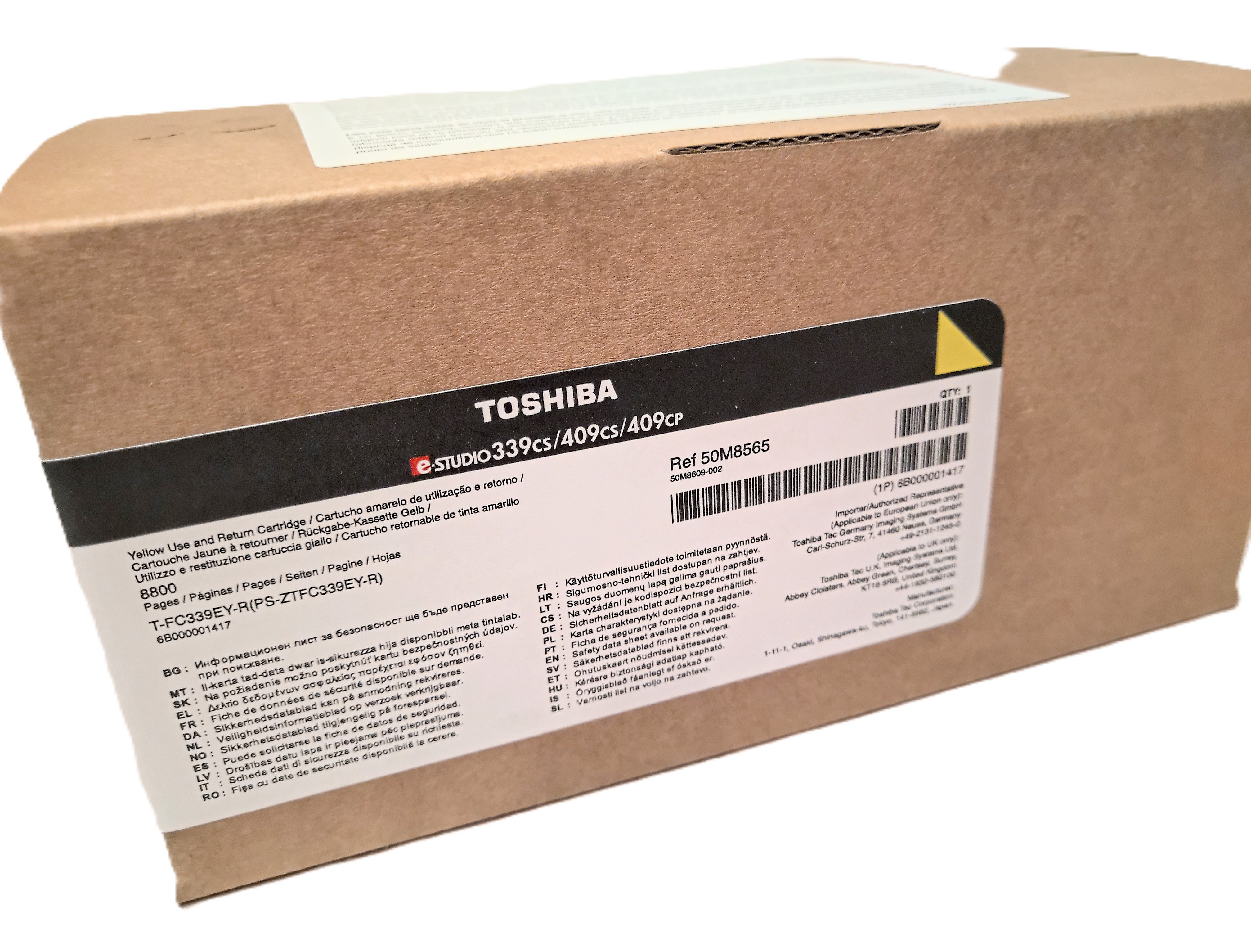 Toshiba T-FC339EY-R Värikasetti Keltainen