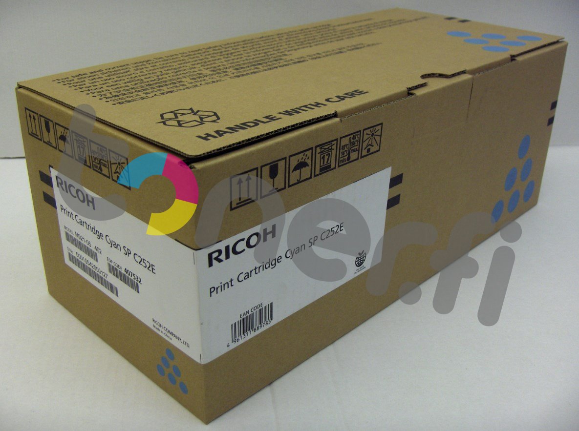 Ricoh SP C252E Print Cartr. Sininen