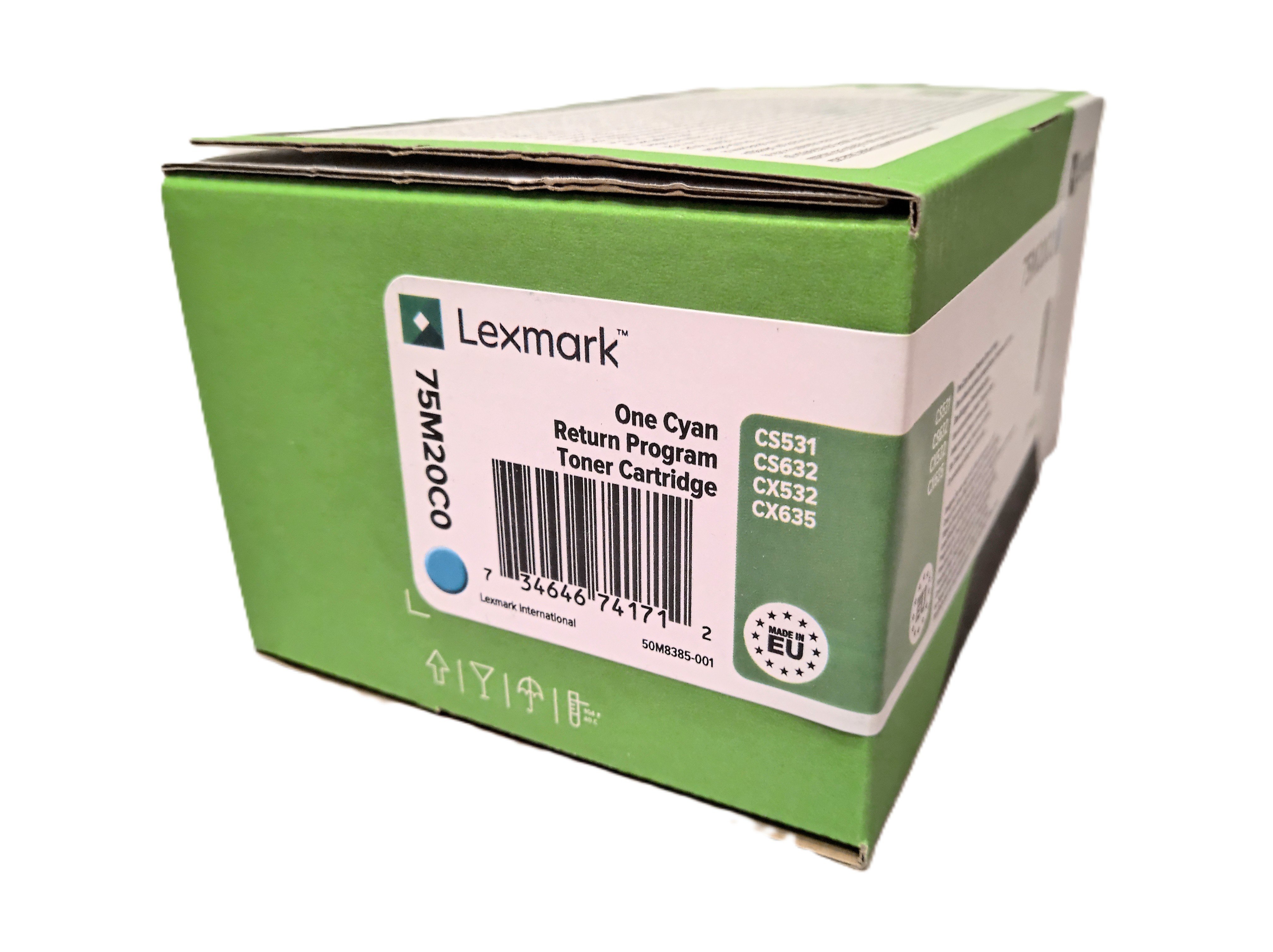 Lexmark CS531 Värikasetti Sininen 75M20C0 