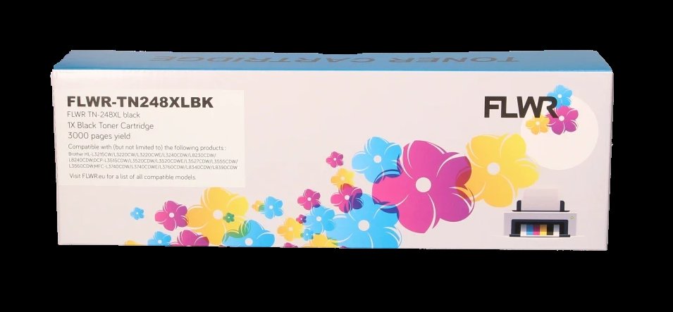 Brother TN248XLBK Värikasetti Musta FLWR
