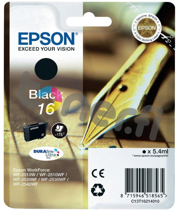 Epson C13T16214010 Muste Musta