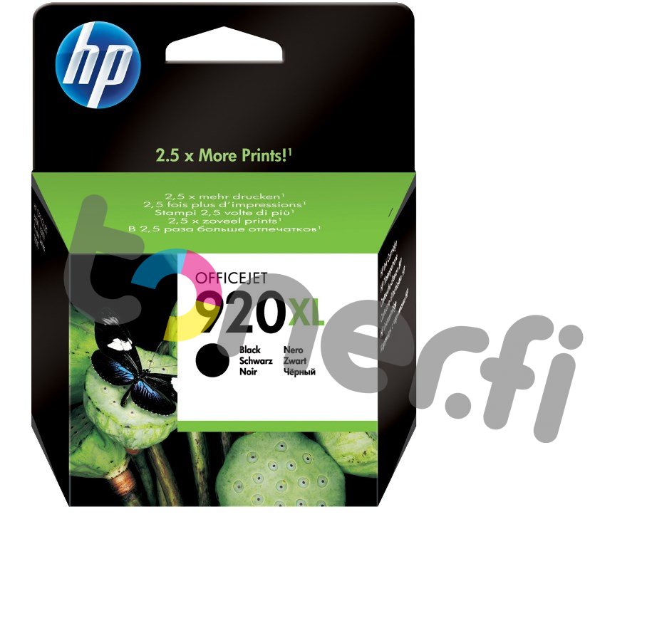 HP CD975AE Musta Muste N:o 920XL