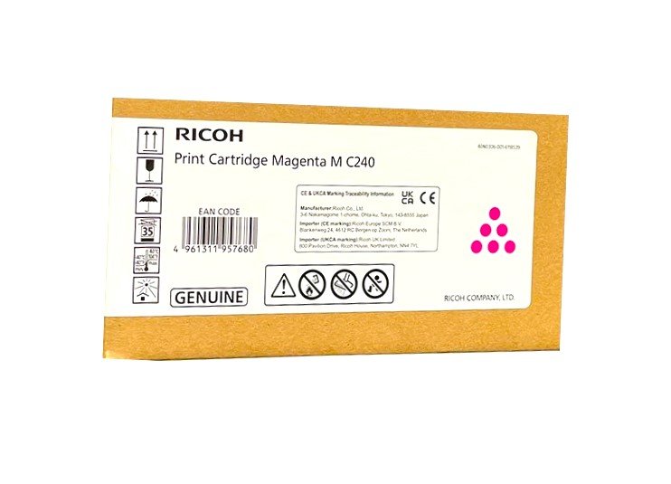 Ricoh M C240 Print Cartr. Punainen