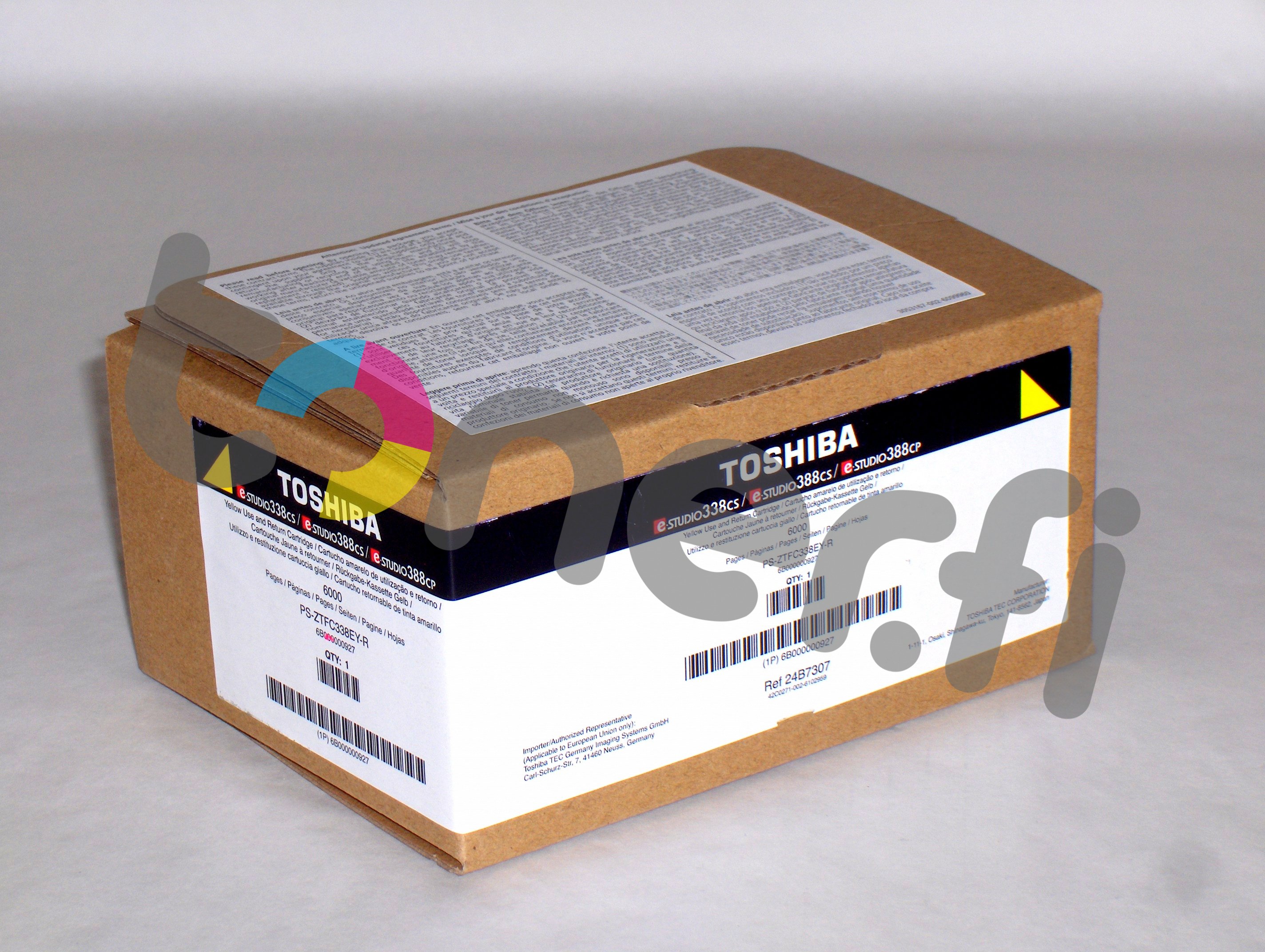 Toshiba T-FC338EY-R Värikasetti Keltainen