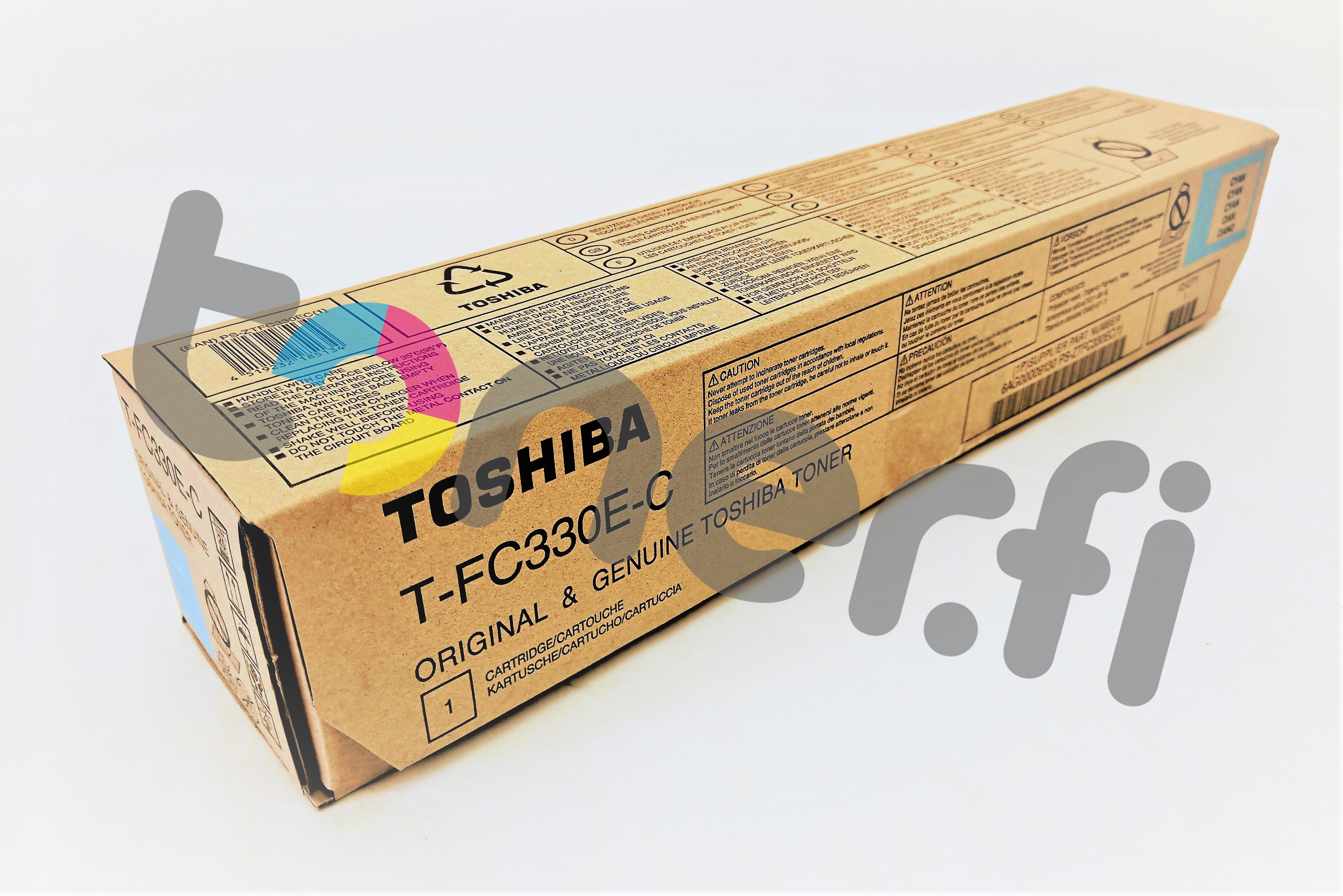 Toshiba T-FC330E-C Värikasetti Sininen