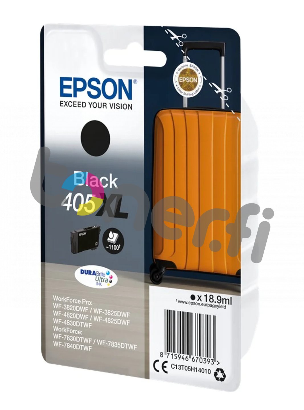 Epson 405 XL Muste Musta C13T05H14010