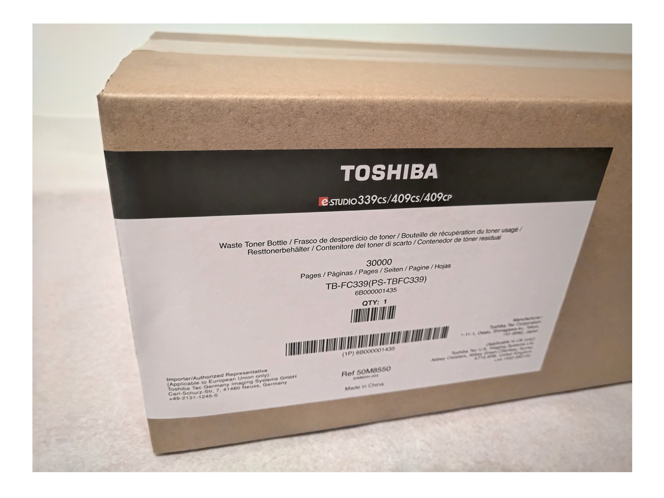 Toshiba Hukkavärisäiliö TB-FC339