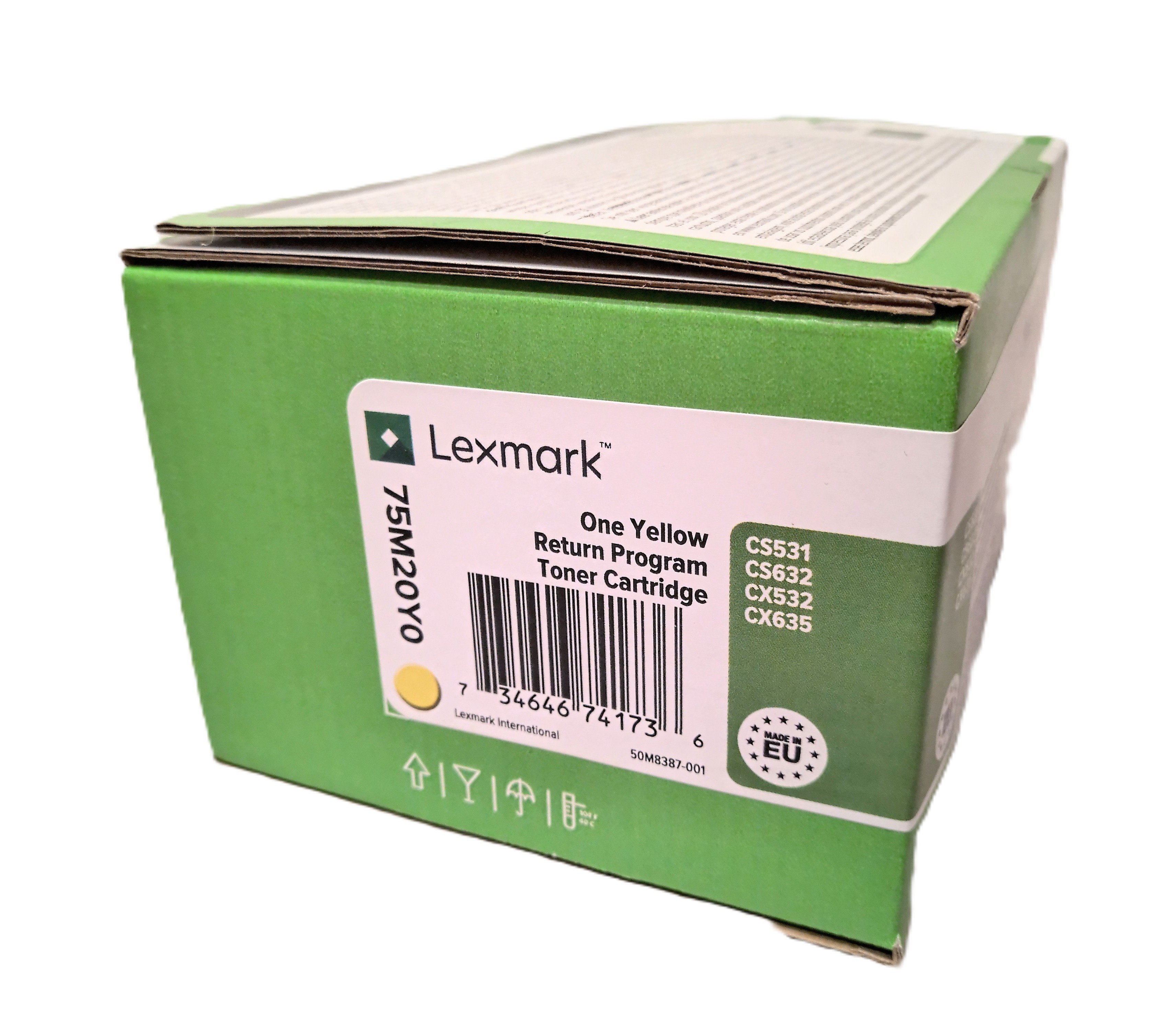 Lexmark CS531 Värikasetti Keltainen 75M20Y0