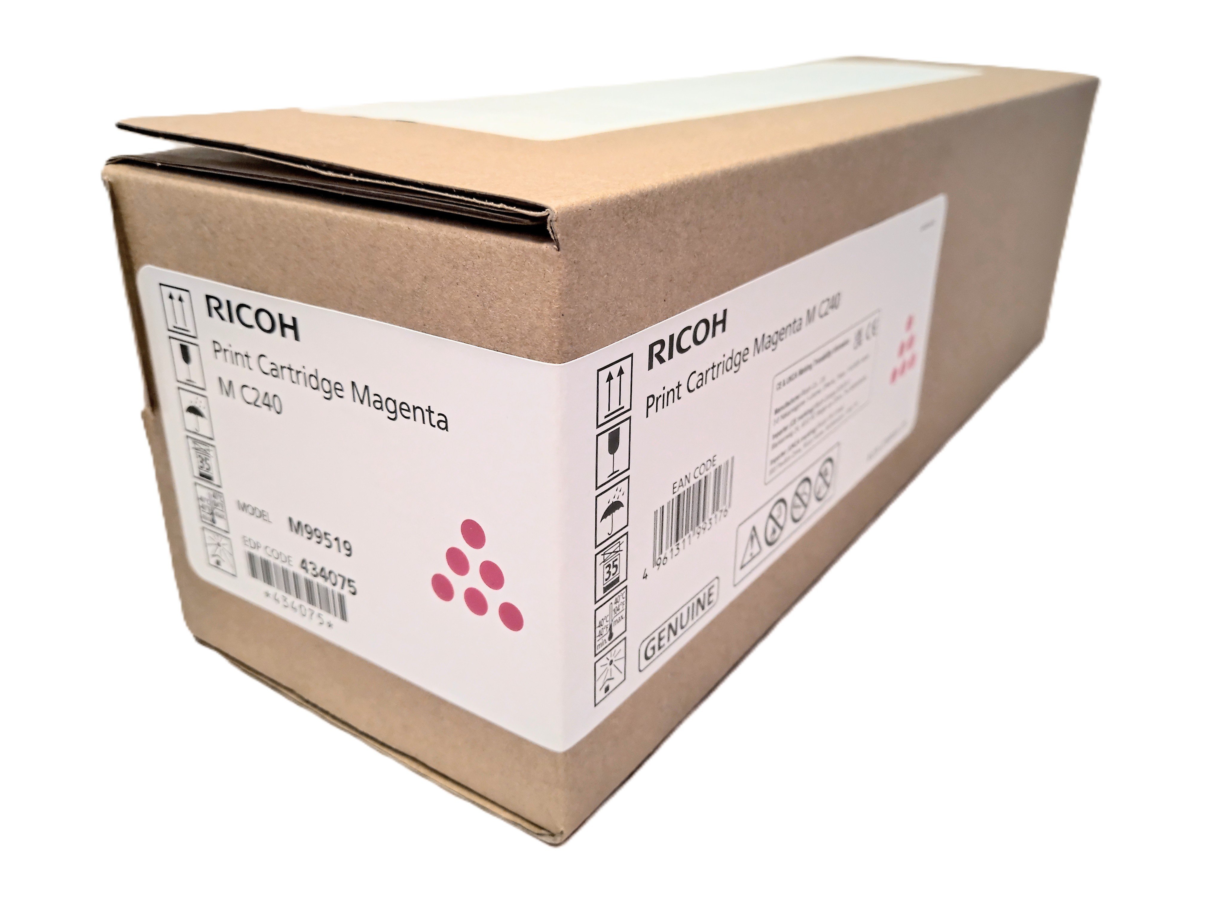 Ricoh M C240 Värikasetti Punainen