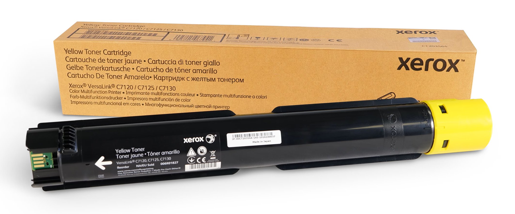 Xerox VersaLink C7120 Värikasetti Keltainen