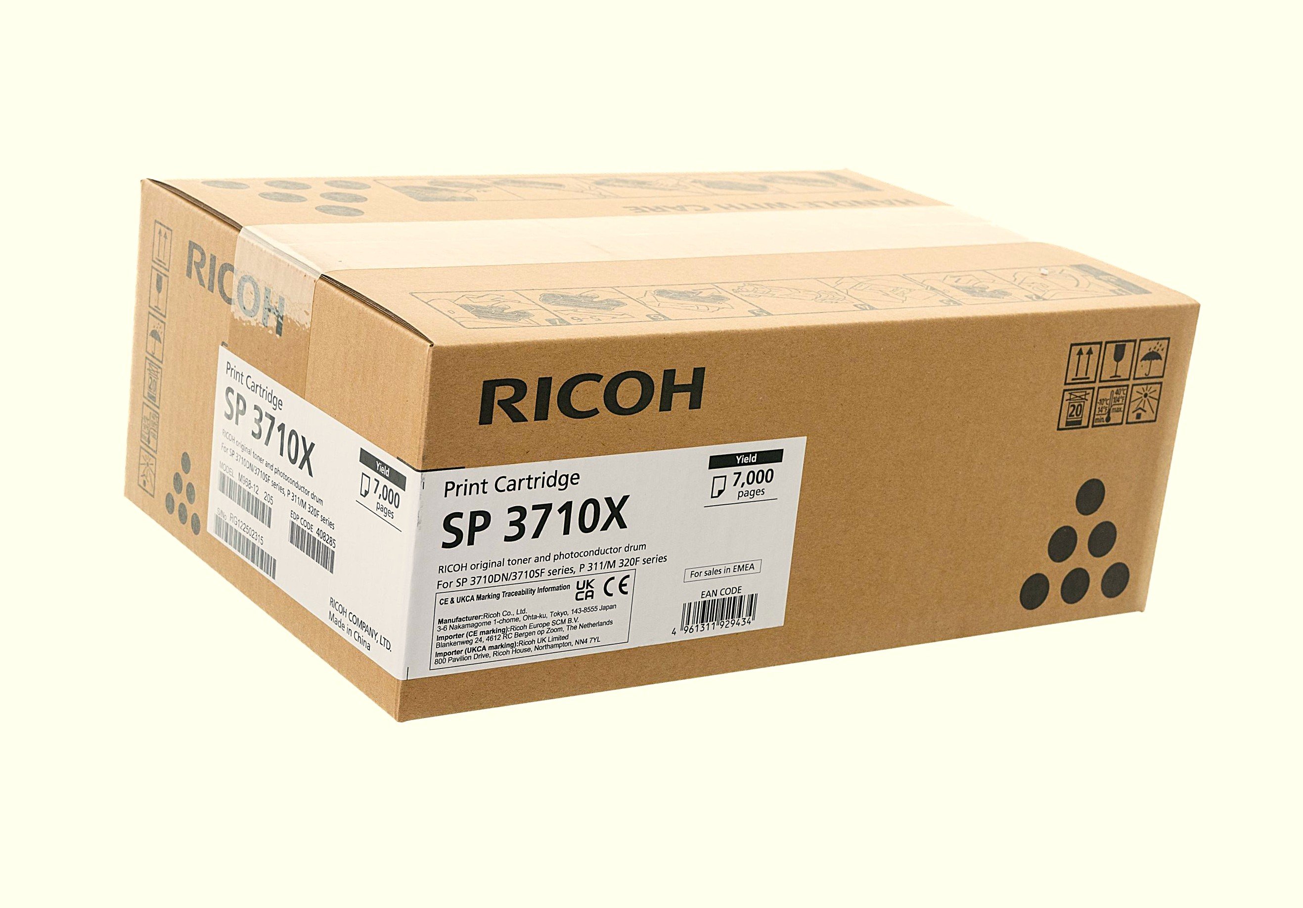 Ricoh SP 3710X Värikasetti