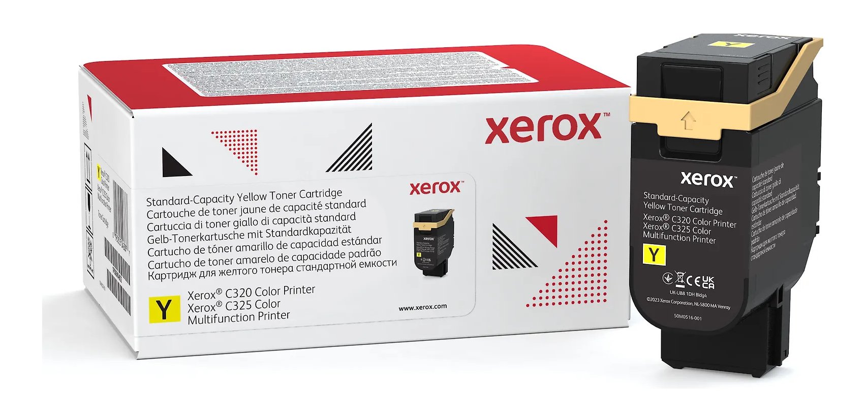 Xerox C320 Värikasetti Keltainen