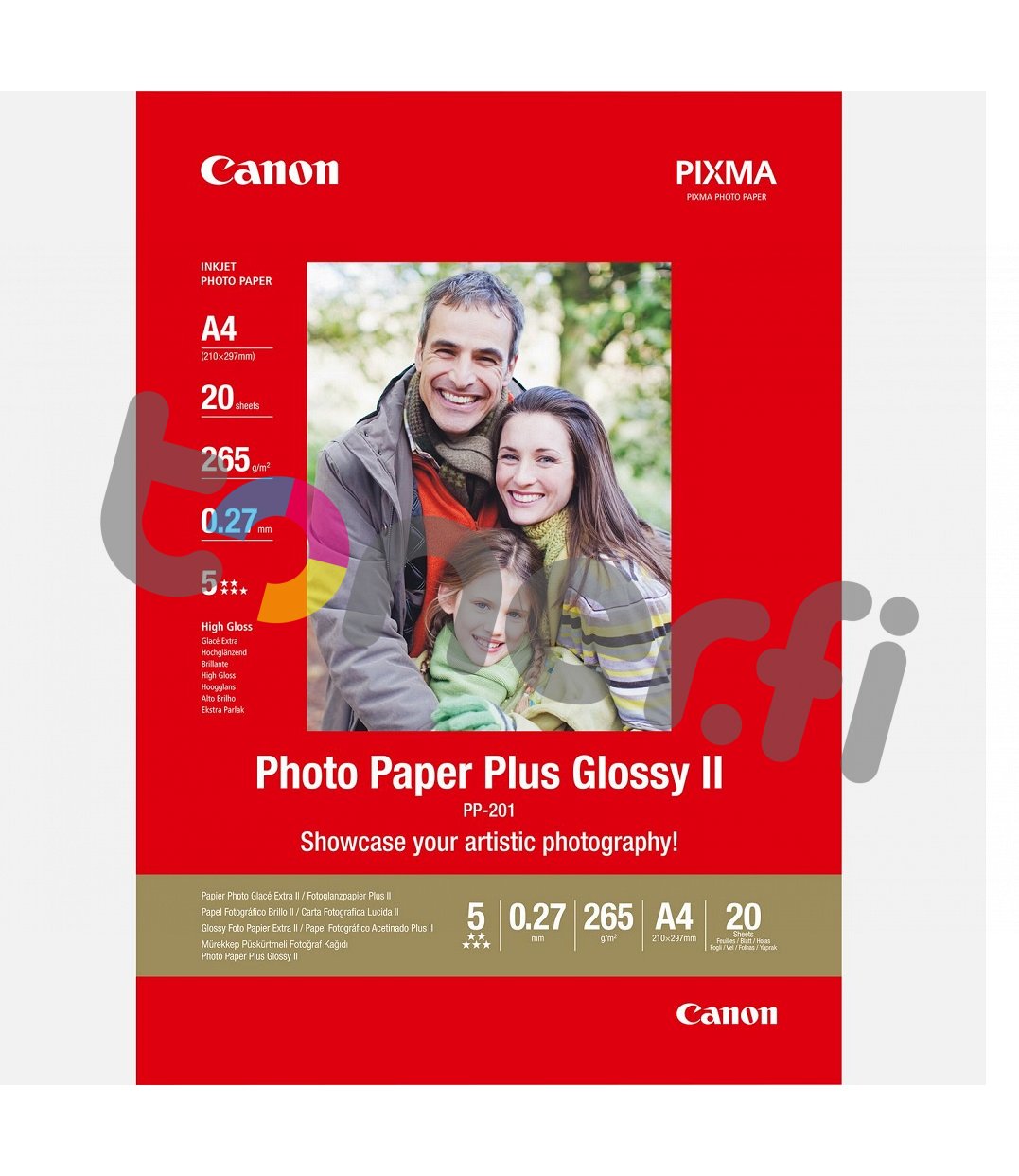 Canon PP-201 A4, 260 g/20 sheets
