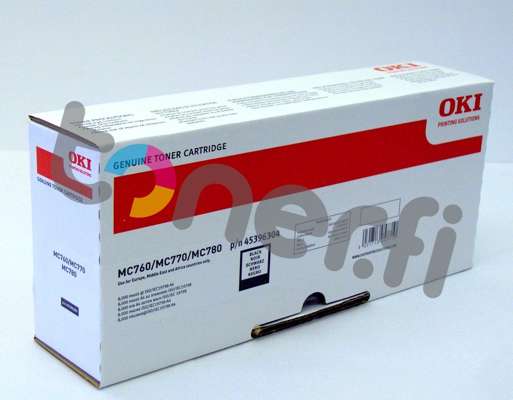 OKI MC760 Värikasetti Musta