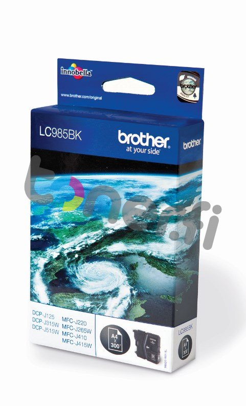Brother LC985BK Muste Musta