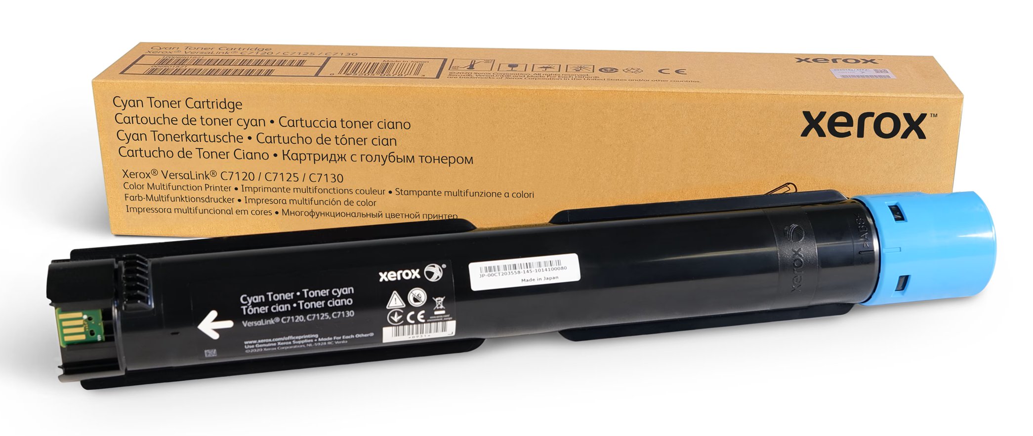 Xerox VersaLink C7120 Värikasetti Sininen